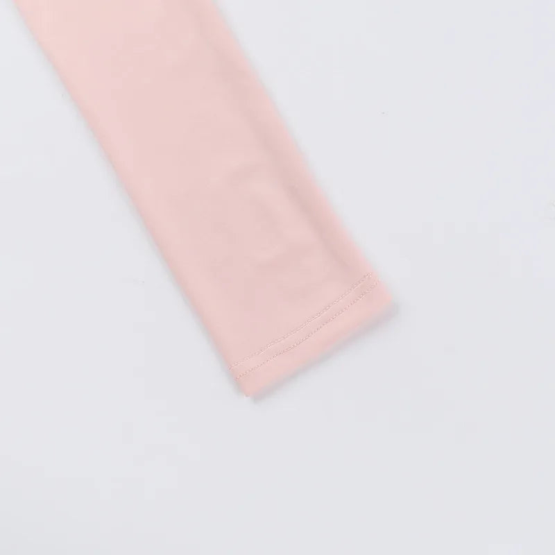 סט 3 חלקים חצאית מיני חולצה וגוזייה צמוד בעיטור כיסים - פרל