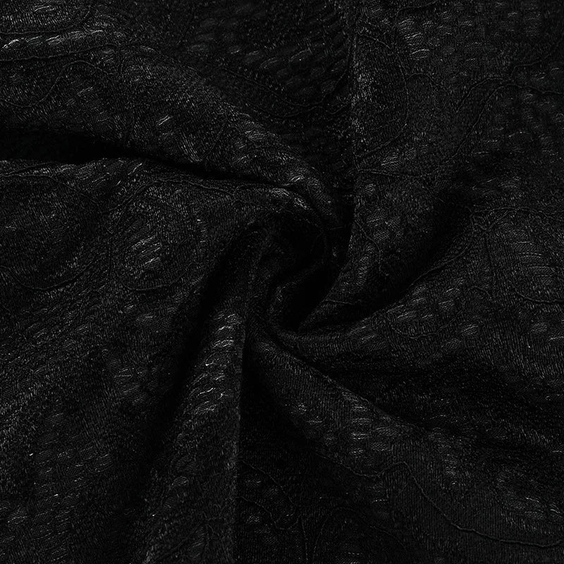 שמלת מיני תחרה צמודה בעיטור סאטן סגירת סיכות - אוליב