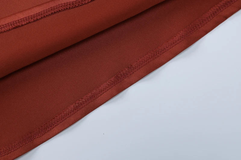 שמלת מקסי סאטן גב פתוח - אלינורה