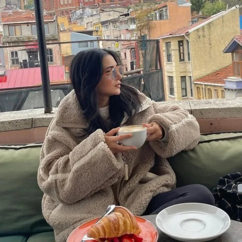 ג'קט צמר פרוותי - סנואו