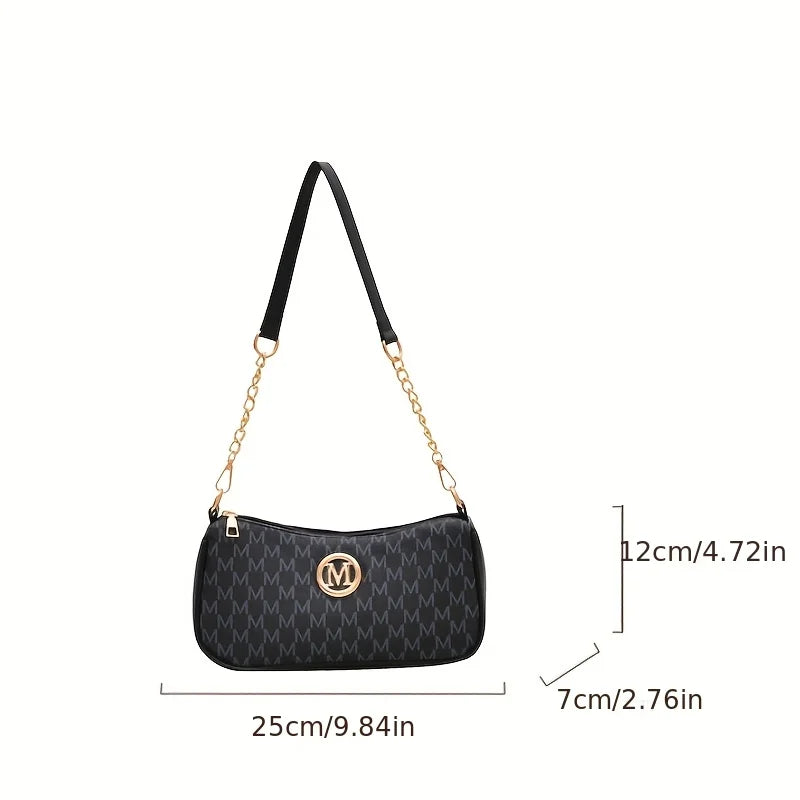 Handbag with M design