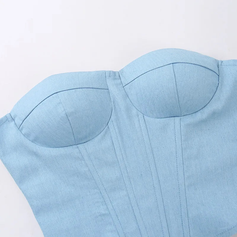 טופ מחוך סטרפלס - סיילו