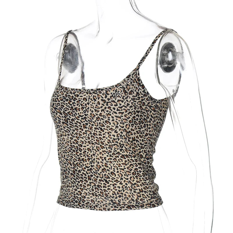 גופייה מנומרת צמודה - TAY