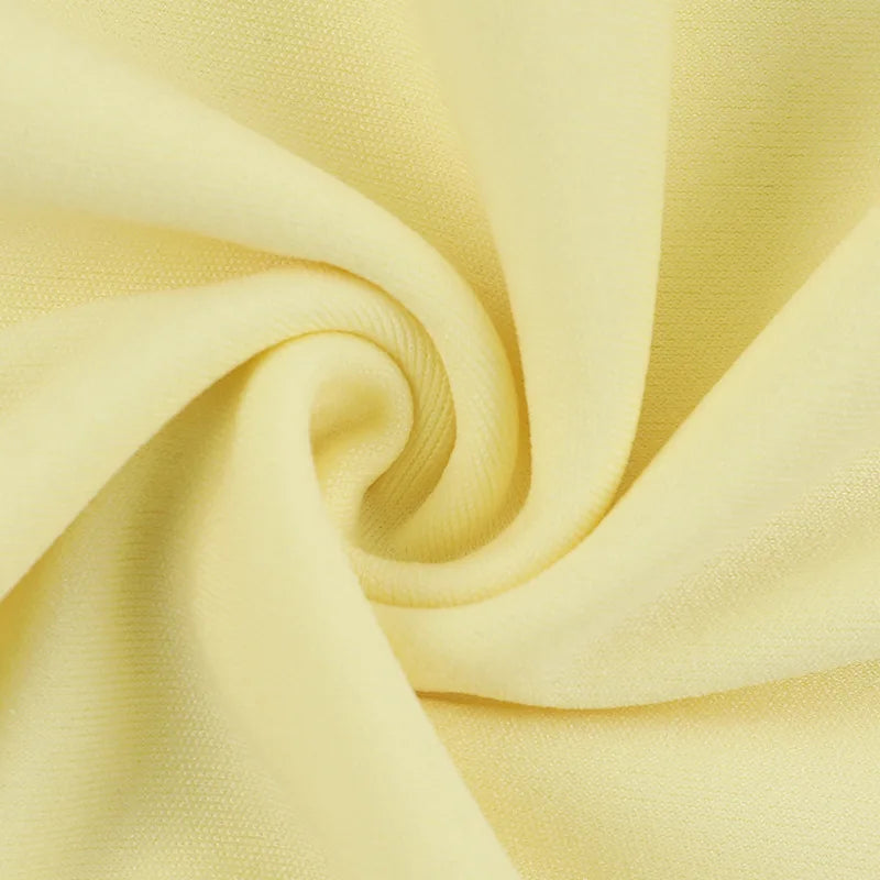 סט שני חלקים טופ סטרפלס וחצאית מקסי בעיטור מלמלה - סאני