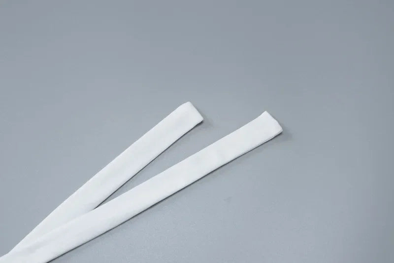 שמלת מידי בגזרת A קשירה בצוואר גב פתוח - Makenna