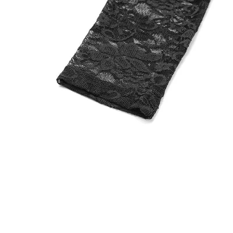 שמלת מיני תחרה מלמלה כתפיים חשופות - Shay