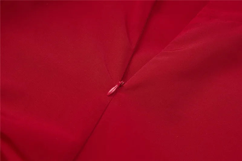 שמלת מידי גב פתוח בגזרת A - היידי