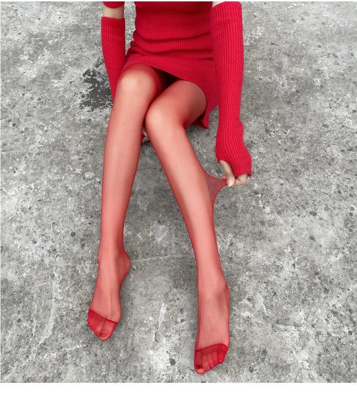 Opaque / sheer tights in a variety of colors