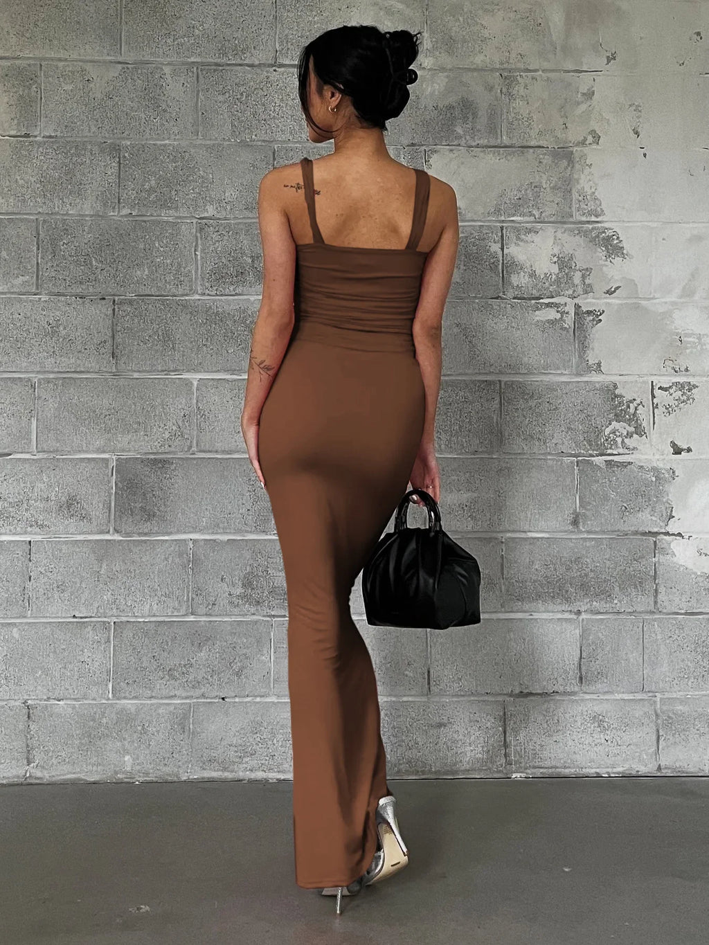 שמלת מקסי צמודה - איירס