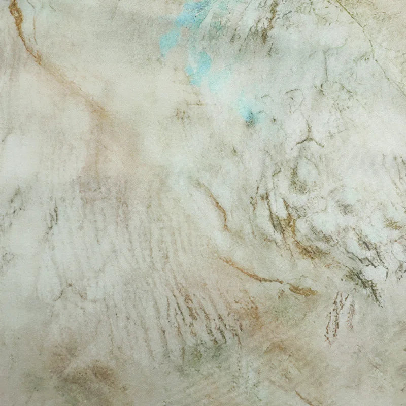 שמלת מקסי קולר בהדפס מיוחד גב פתוח - אורן