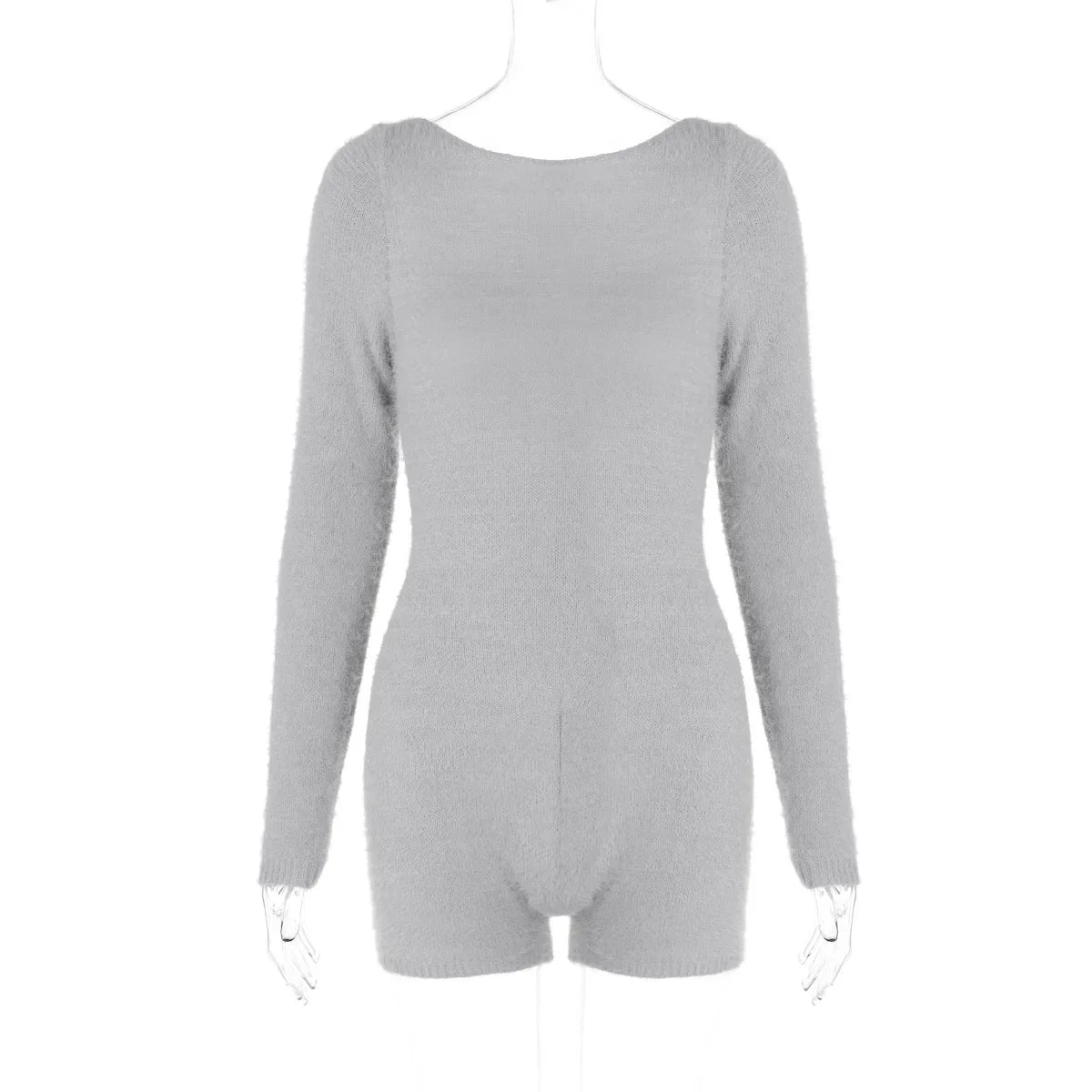 אוברול צמרי קצר כתפיים חשופות - Elaine