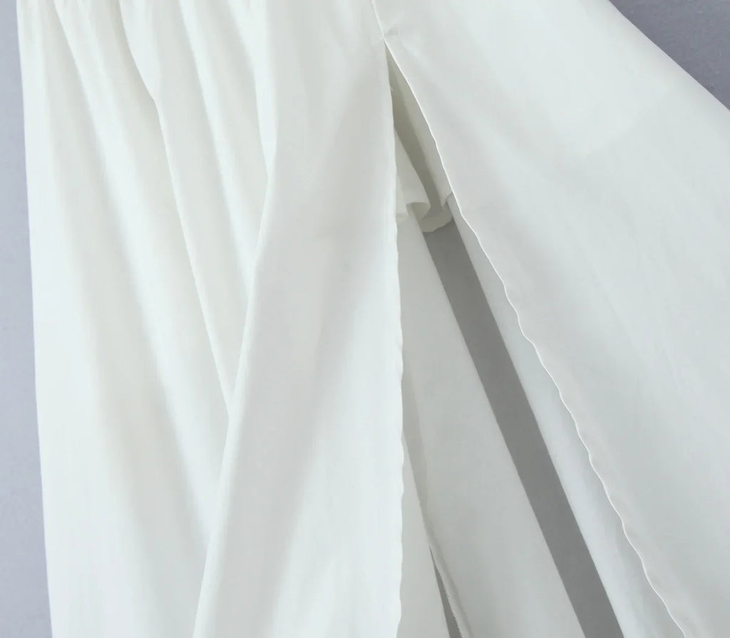 שמלת מידי בגזרת A בעיטור שסע - Paloma