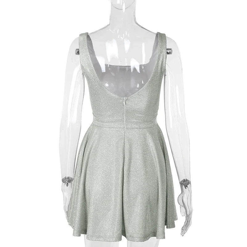 שמלחת מיני נצנצים בגזרת A - Maisie