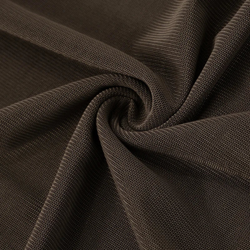 סט שני חלקים מחוך סטרפלס בעיצוב בגד גוף וחצאית מקסי - לאבי