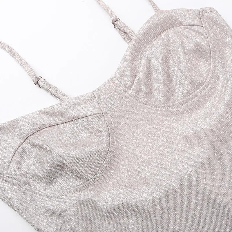 שמלת מקסי נצנצים - טיני