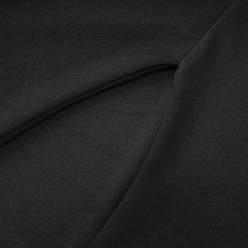 שמלת מקסי צווארון וי עמוק בשילוב שסע עמוק - ליילה