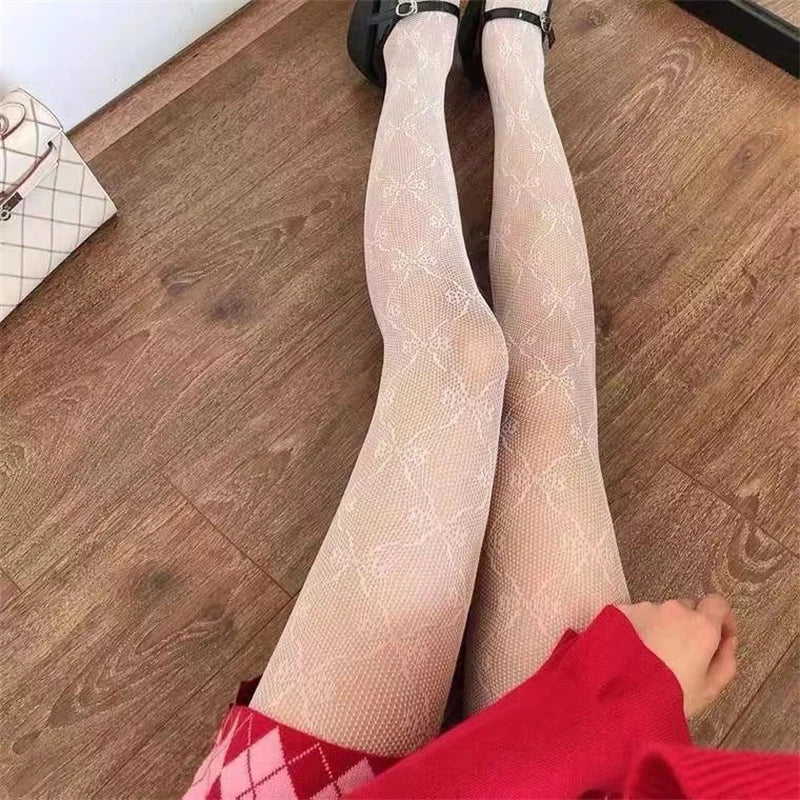 Tights in a variety of textures and shades: lace / hearts / bows / butterflies / mesh / sequins / stars