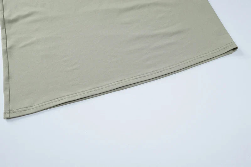 שמלת מקסי בעיצוב כיווצים - AMALIA