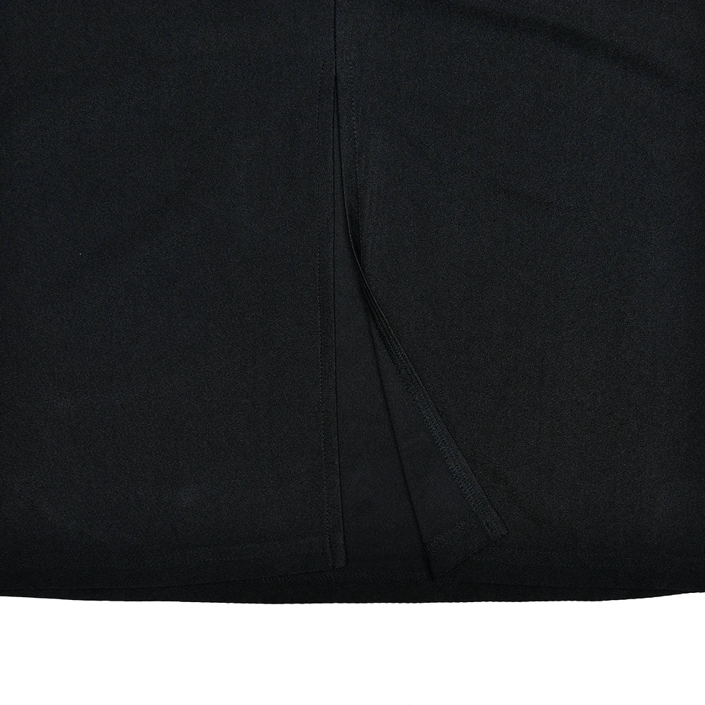 שמלת מקסי בעיטור קיפולים כתפייה אחת אסימטרית - מרלו