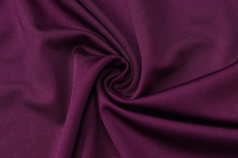 שמלת מקסי צווארון גולף צנועה בעיצוב כיווצים ומלמלה - מלכה