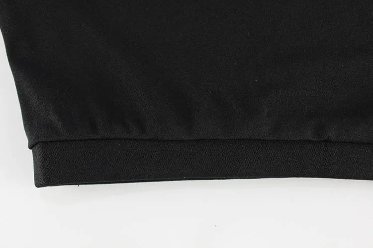 סט שני חלקים בעיצוב פתחים טופ קולר ומכנס פדלפון - סטייס