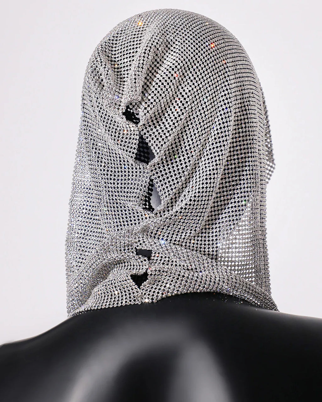 טופ זרקונים מנצנץ בעיצוב כובע גב פתוח - Willow