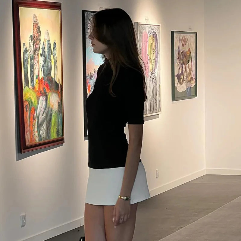 שמלת מיני גולף בעיצוב מחויט - Margaret