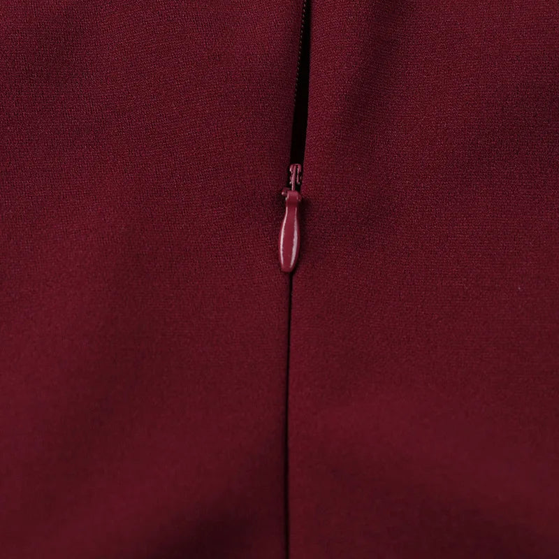 שמלת מיני בגזרת A כתפיים חשופות - Bailey