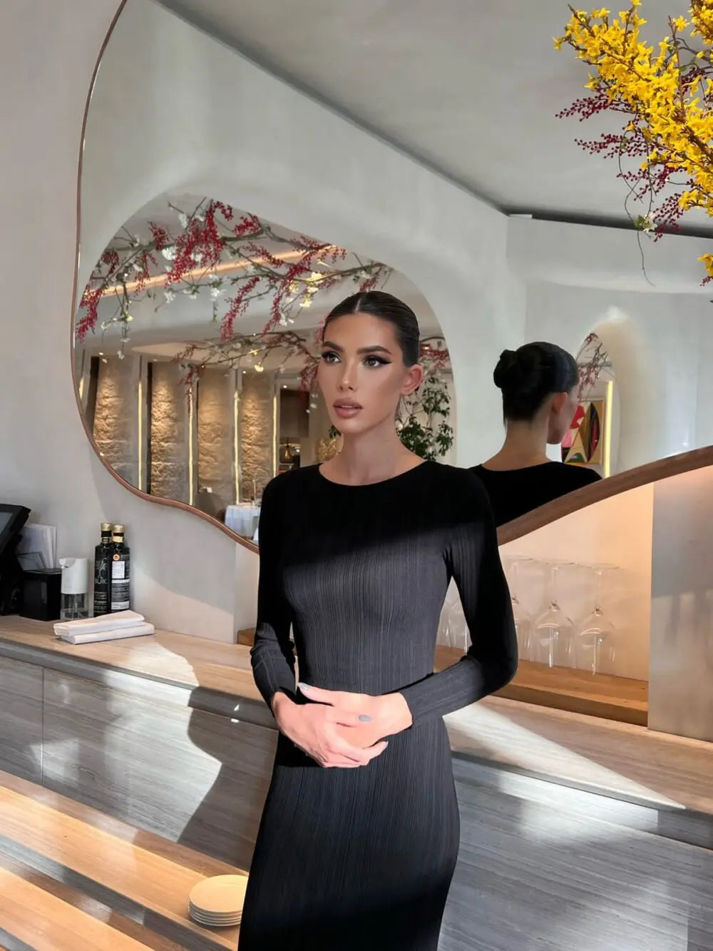 שמלת מקסי סרוגה - Felicity