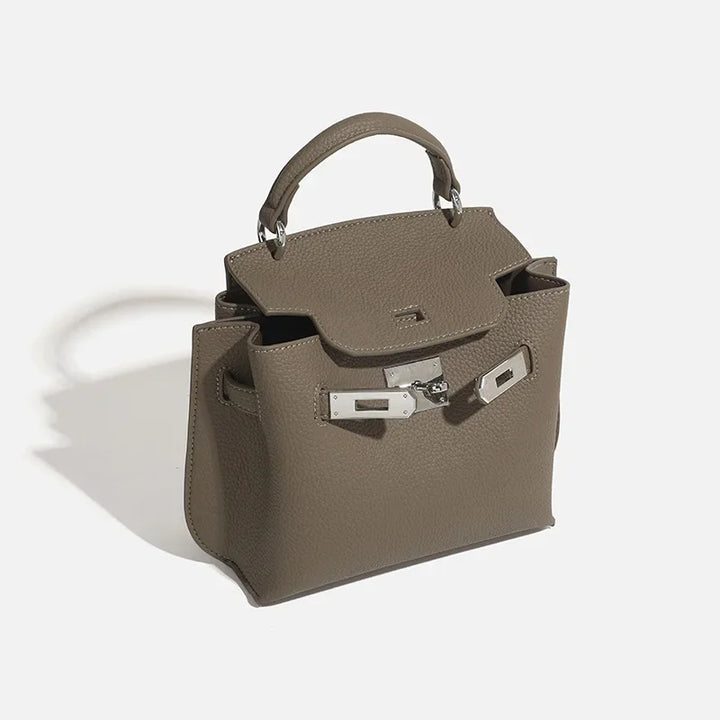 Leather bag with Kelly design