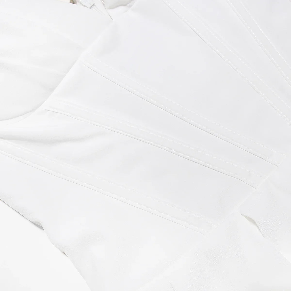 שמלת מידי סטרפלס בשילוב כיסים - פאני