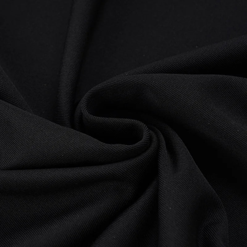 Pleated mini dress in lace bodysuit design - LISS