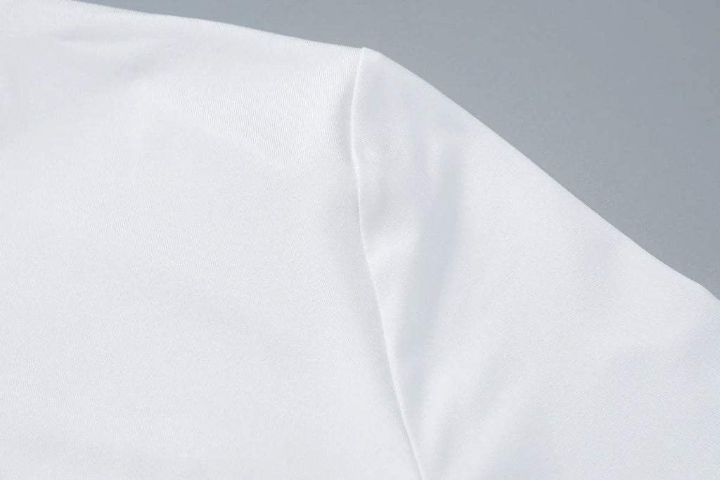 שמלת מקסי כיווצים צווארון גולף בעיטור שסע - Brianna