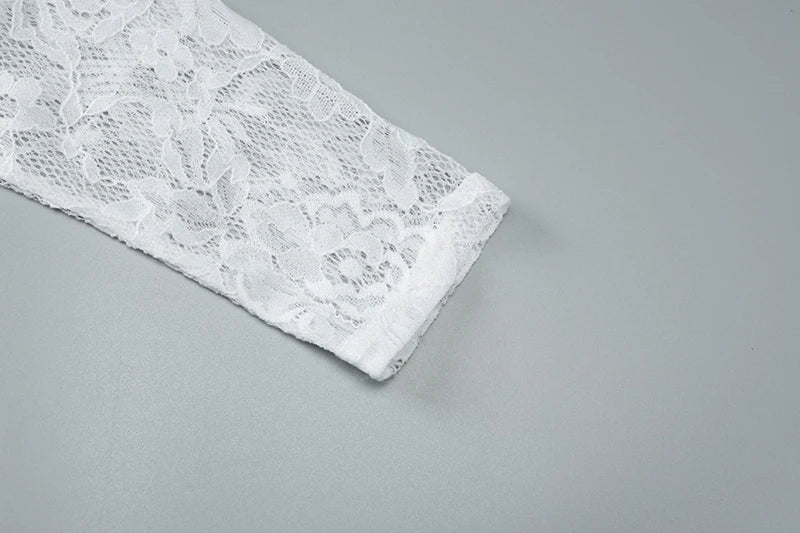 חולצת קשירה תחרה - ארין