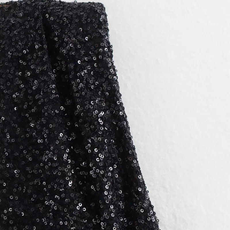 שמלת מיני פייטים מנצנצים - Kaylee