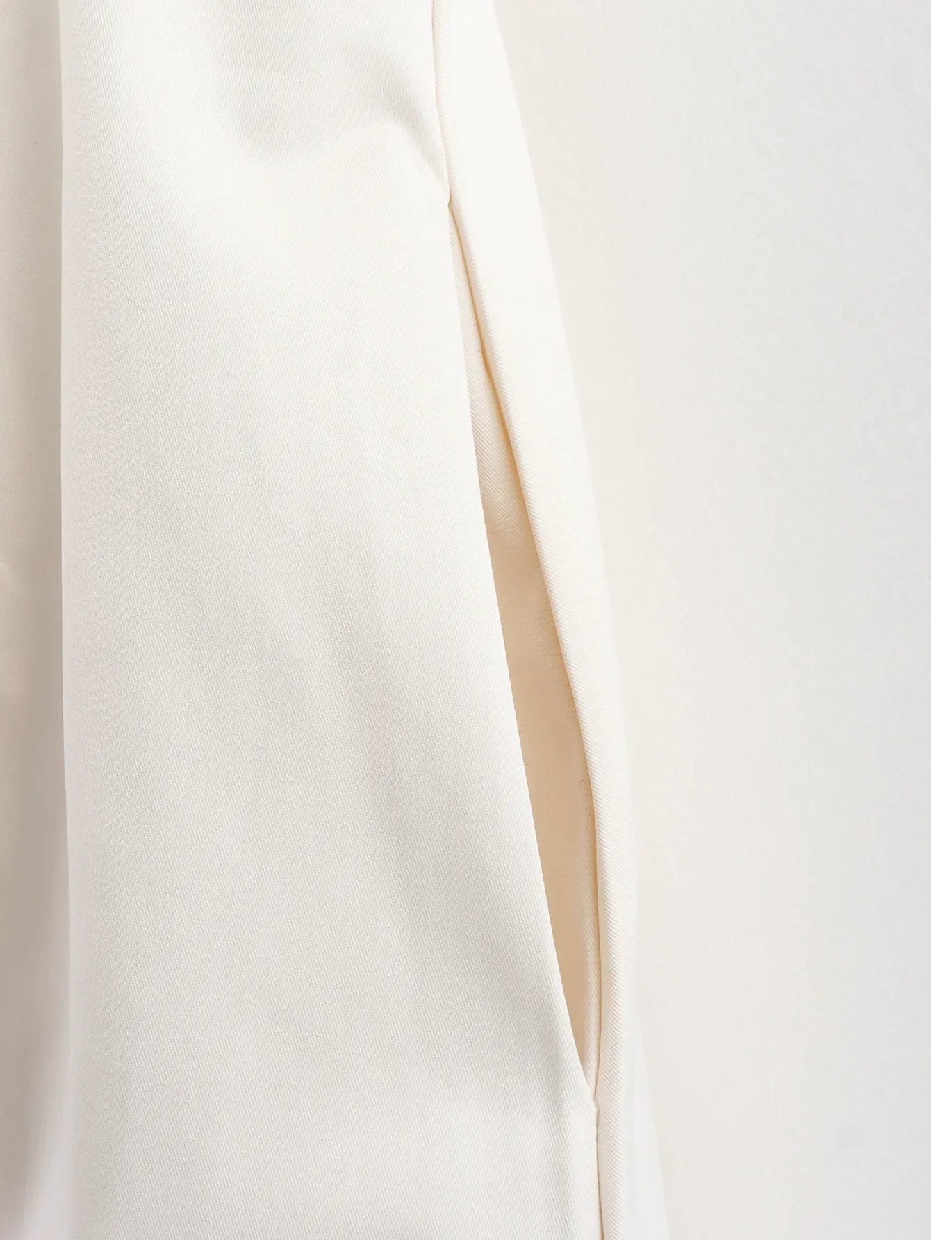 שמלת מקסי מחויטת בגזרת A סגירת רוכסן קדמי - Adriana