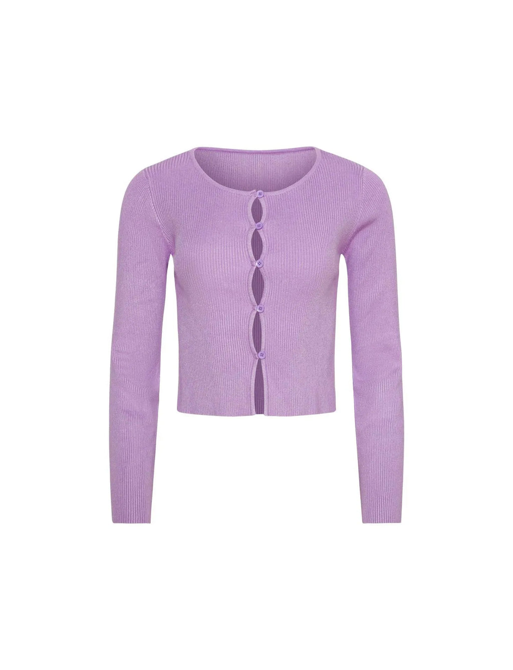 סט שני חלקים סרוג חצאית מקסי וחולצת כפתורים - כליל