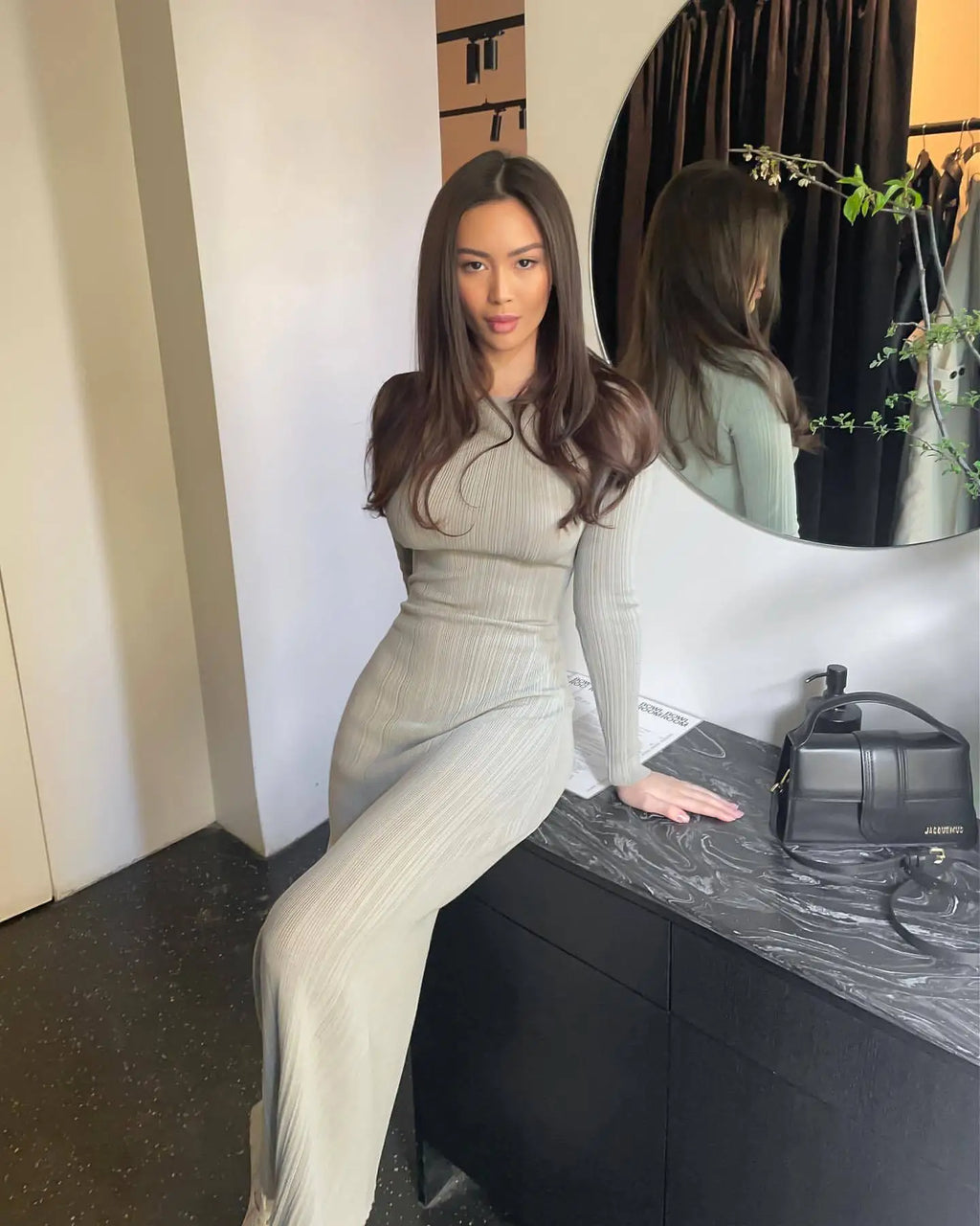 שמלת מקסי סרוגה - Felicity