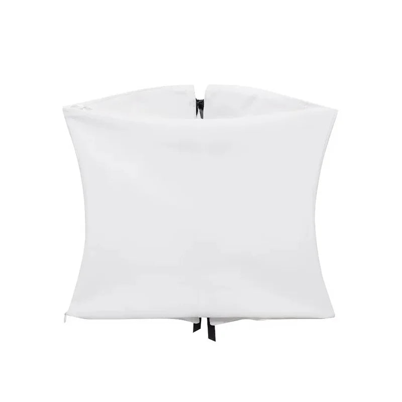 טופס סטרפלס בעיטור פפיון  - מיליס