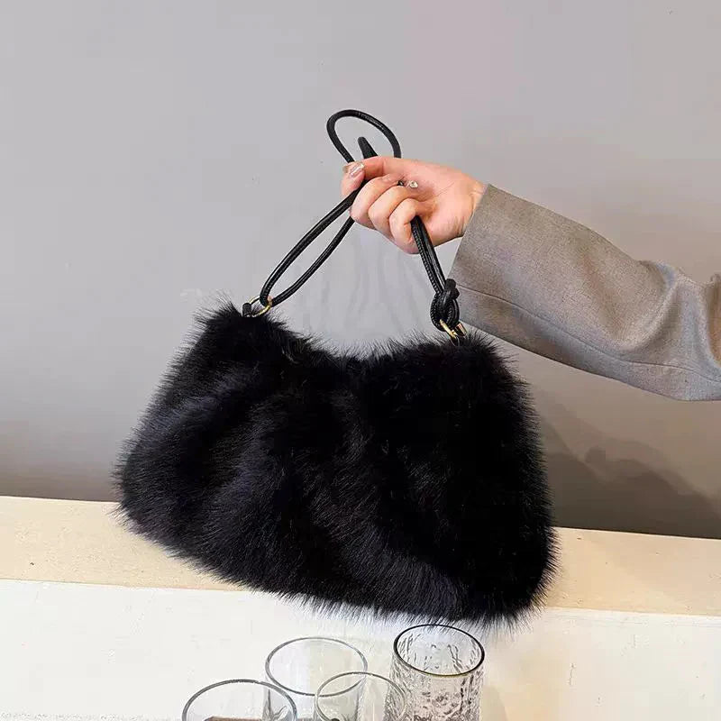 Fur design bag