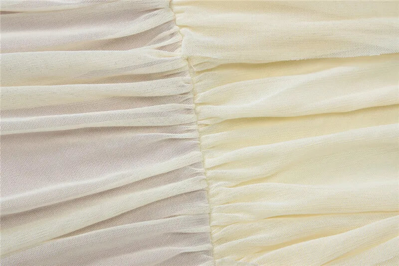 שמלת מקסי שיפון בעיצוב אסימטרי ופתח - שי לין