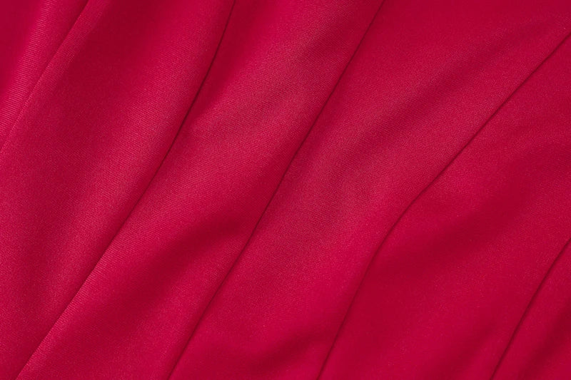 שמלת מיני מלמלה בגזרת A צווארון חצי גולף - ריילי