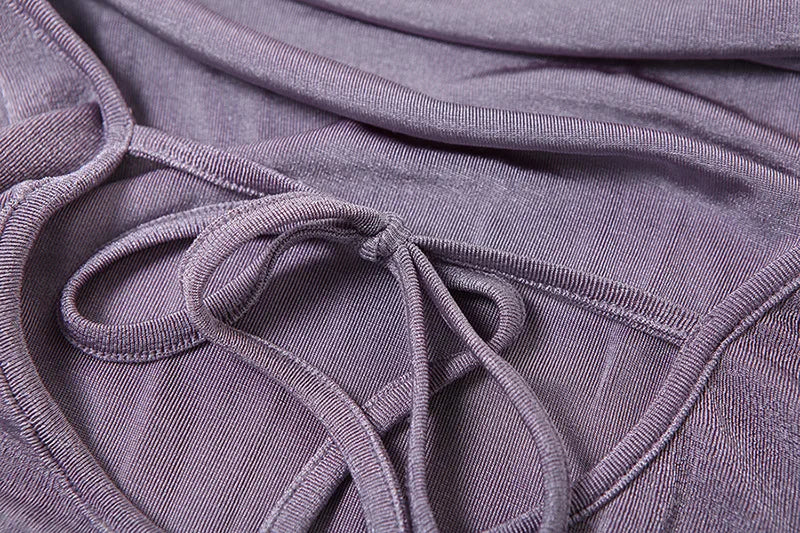 שמלת מקסי גב פתוח בעיצוב מיוחד - עמליה