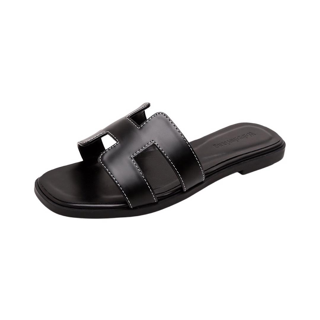 Classic leather flip-flops - Michelle
