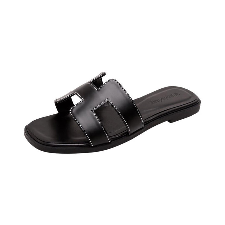 Classic leather flip-flops - Michelle