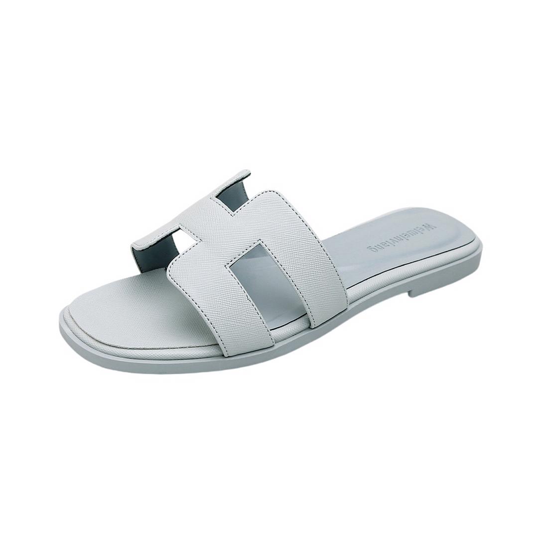 Classic leather flip-flops - Michelle