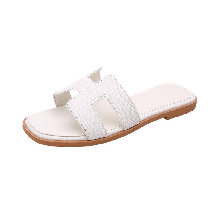 Classic leather flip-flops - Michelle