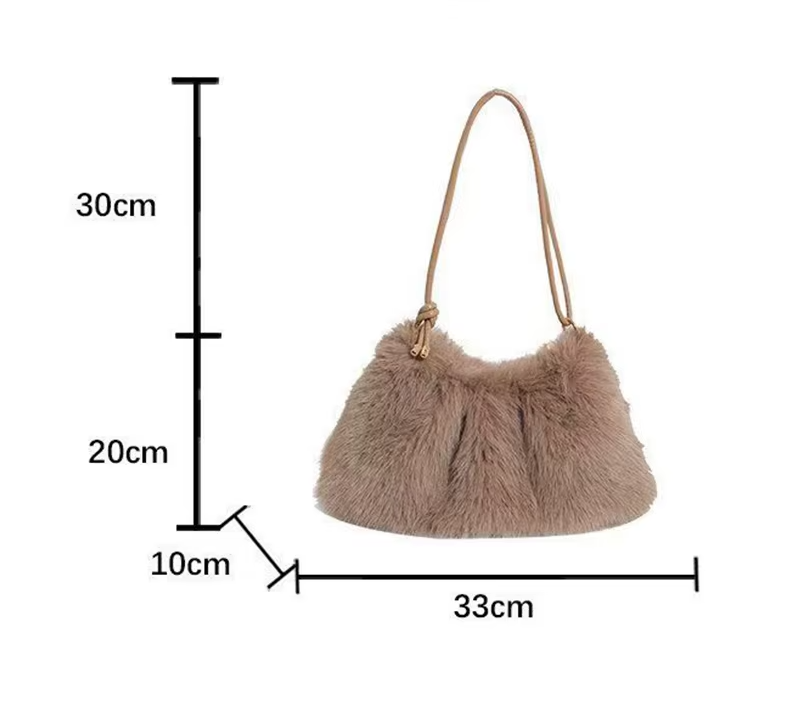Fur design bag